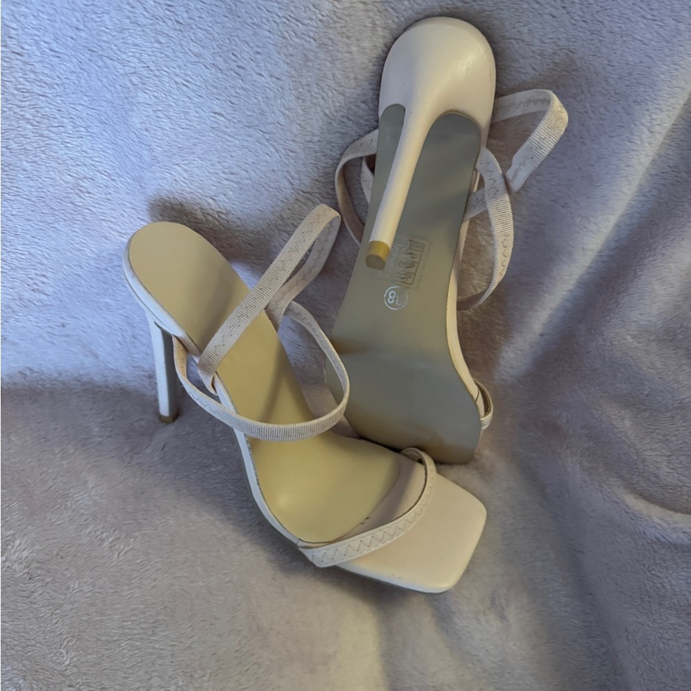 Elegant Cream Stiletto Heels